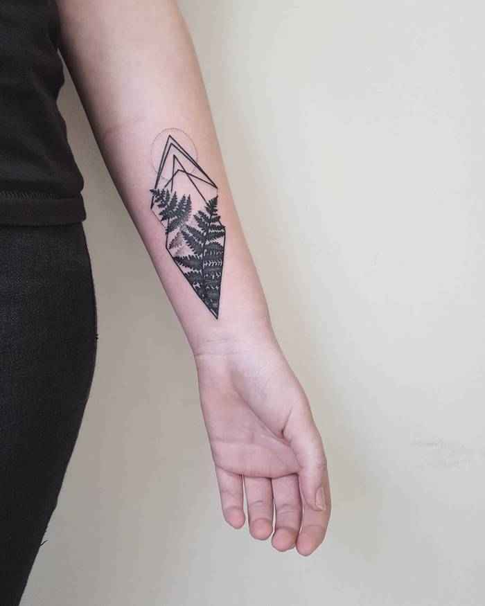 Fern Tattoo by tom_rollandi
