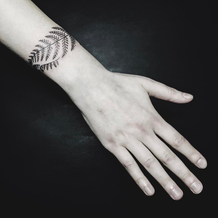 Fern Tattoo by dogma_noir