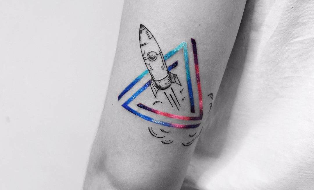 37 Exceptional Rocket Tattoo Designs and Ideas