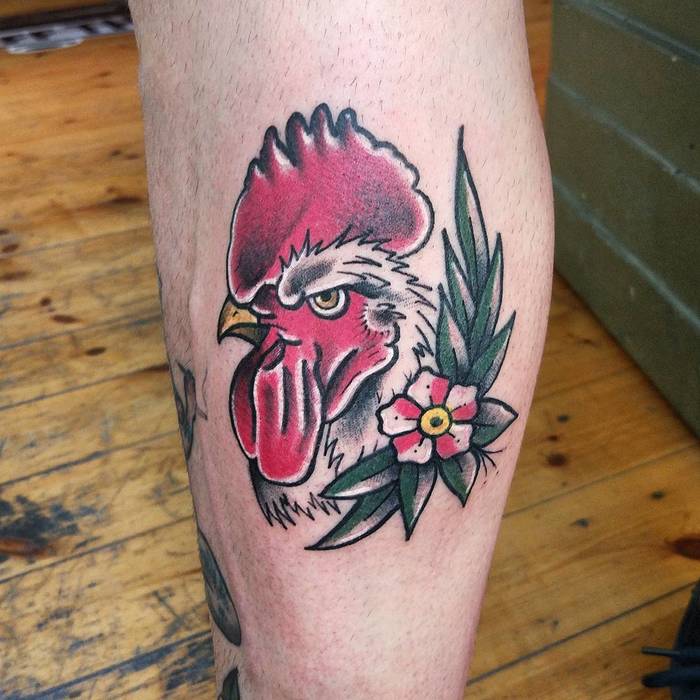 Depiction Tattoo Gallery  Tattoos  Animal  Rooster Tattoo