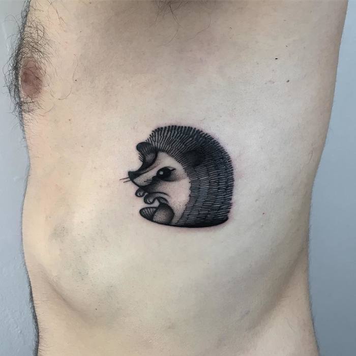 Hedgehog Tattoo by marlenmckey