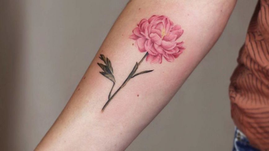 Gorgeous Botanical Tattoo Designs by Cindy van Schie