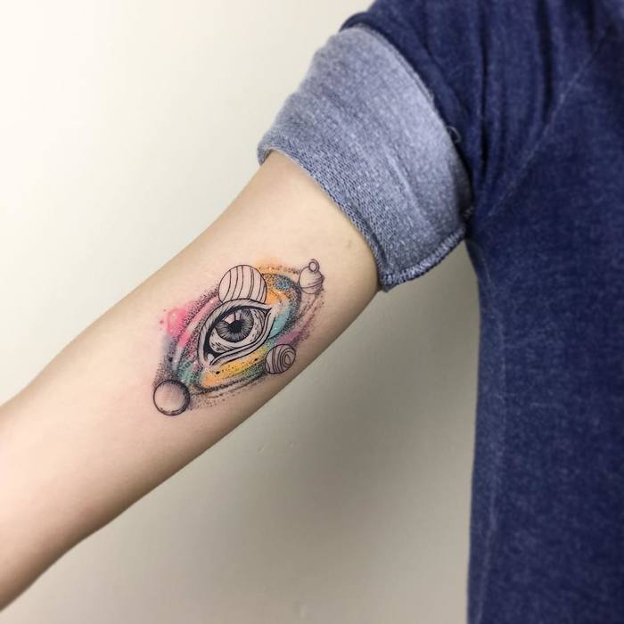 Watercolor Tattoo by Baris Yesilbas